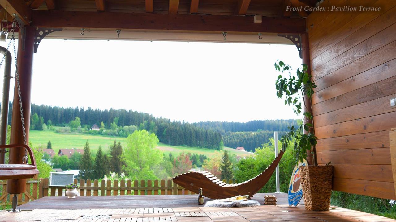 Entire House In Schwarzwald With Mountain View, Private Sauna, Gym, Garden And Terraces Unterkirnach Eksteriør bilde
