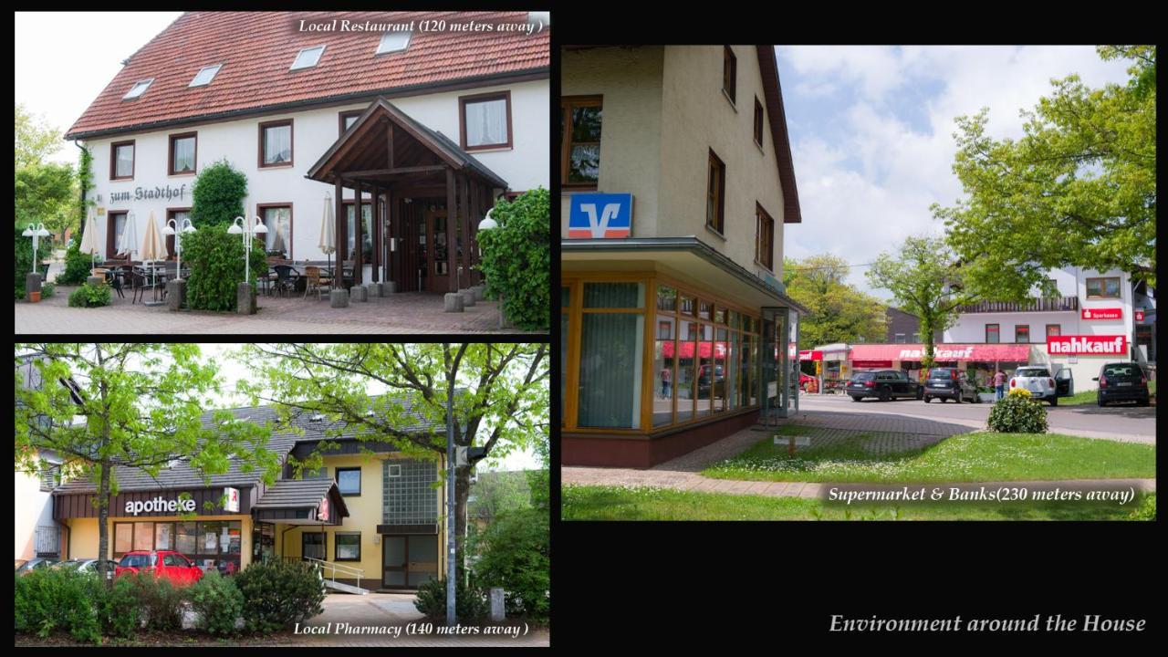 Entire House In Schwarzwald With Mountain View, Private Sauna, Gym, Garden And Terraces Unterkirnach Eksteriør bilde